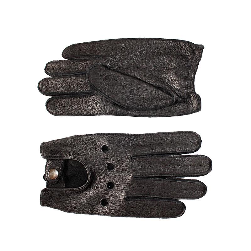Leather Deerskin Driver Gloves Men's Summer and Autumn Single-Layer Thin Section Outdoor Riding Full-Finger Motorcycle Gloves