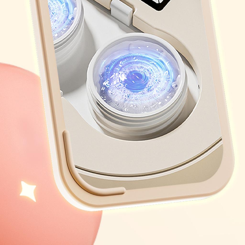Rechargeable Contact Lens Cleaning Case Portable Colored Contact Lens Cleaner Portable Contact Lens Cleaner Automatic For Travel