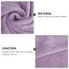 Microfiber Bath Towel 70x140cm Light Purple Lightweight Quick Dry Super Absorbent Texture for Women Bath Spa Beach