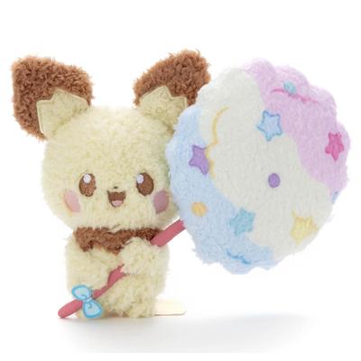 PokéPeace Plüschtier (Süßigkeiten Ver.) Pichu Plüschtier Breite: Ca.. 19 cm