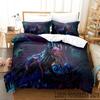 3D Print ARK Genesis Game Bedding Set Boys Girls Twin Queen King Size Duvet Cover Pillowcase Bed Boys Adult Home Textileextile