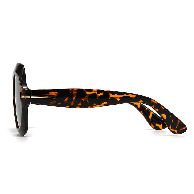 European And American New  Exclusive Hot Style Modern Retro Large Frame Sunglasses Trendy Street Style Sunglasses