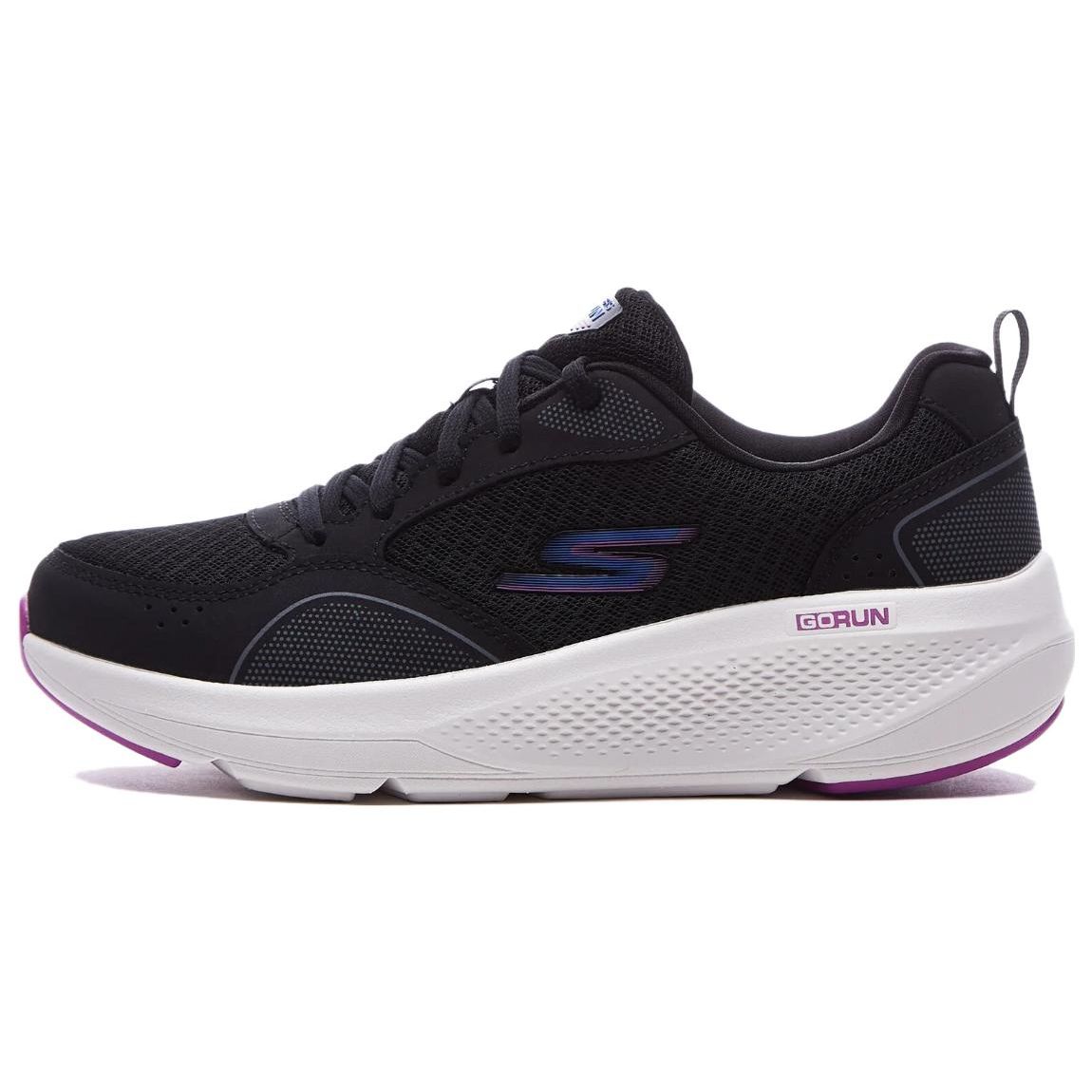 Skechers Go Run Elevate Xylon Дышащие низкие кроссовки для бега Женские кроссовки Черный 128333-BKPR 35