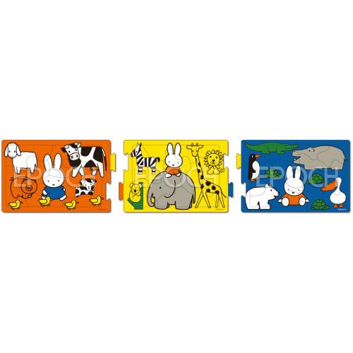 EPOCH [Apollo's Step Panorama Puzzle] Miffy Full of Animals 8/12/16 Piece Puzzle for Children 24-200
