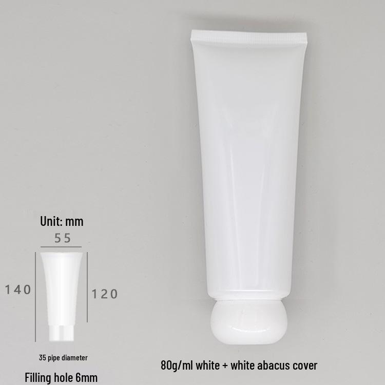 80g 80ml Čistiaci prípravok na tvár, Opaľovací krém a Krém na ruky v bielom balení