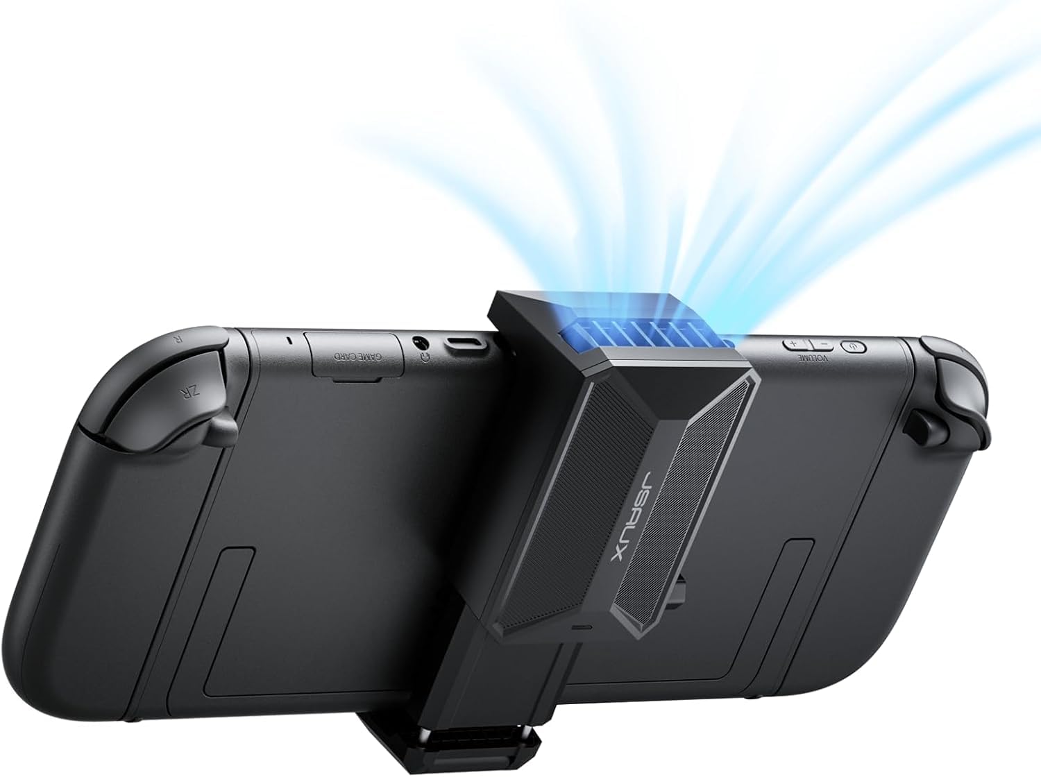 

JSAUX Cooling Fan for Nintendo Switch Cooling Accessory for Switch 2 Adjustable Fan Improves Performance and Extends the Life of Your Handheld Console чёрный