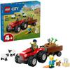 LEGO City 60461 Red Tractor with Trailer and Sheep
