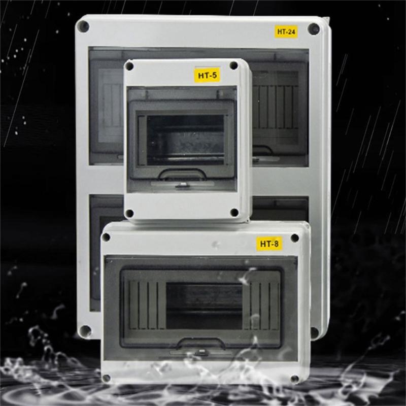 Waterproof Distribution Box Effective Electrical Connection ABS Waterproof Electrical Box Outdoor Electric Box for Home