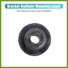 2pcs Lower Rubber Cushion Bushing Radiator Mount Insulator for Nissan Frontier 1998-2015 for Nissan Pathfinder 96-06 for Nissan 350Z 2003-2009