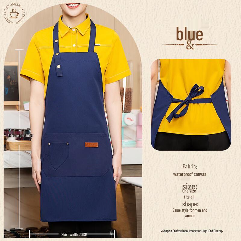 Waterproof Canvas Halter Apron