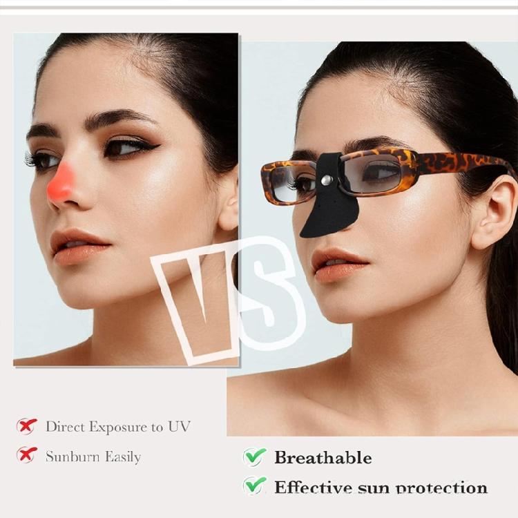 3pack Breathable Sports Nose Covers Sun Protective Face Eyewears Shield Sun Block Eyewears Accessories