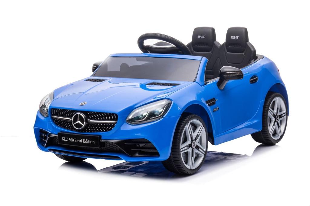 Battery Powered Car Mercedes Benz Slc300 Cabrio Ride-on Car Remote Control Blue