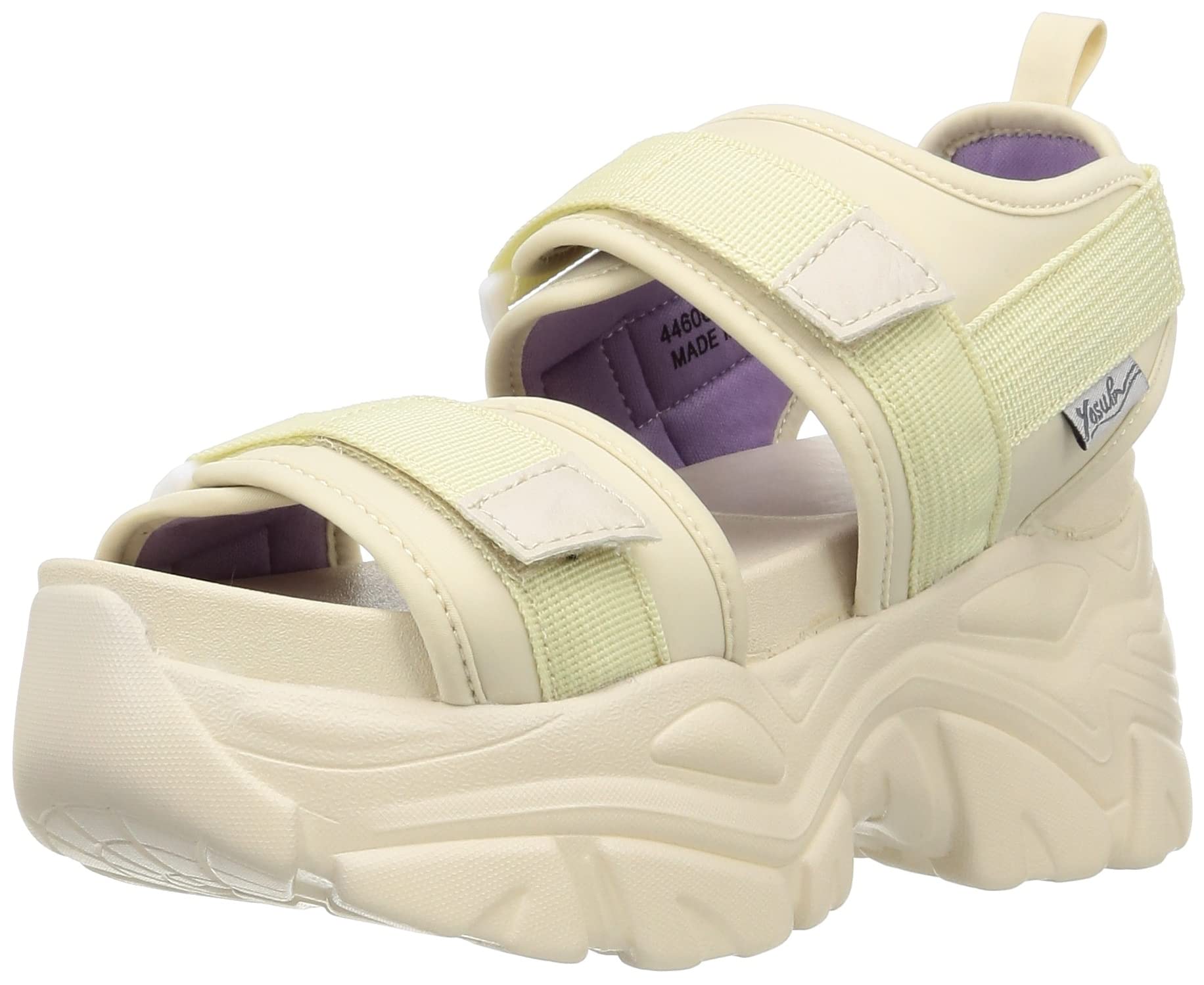 

Platform belted sandals