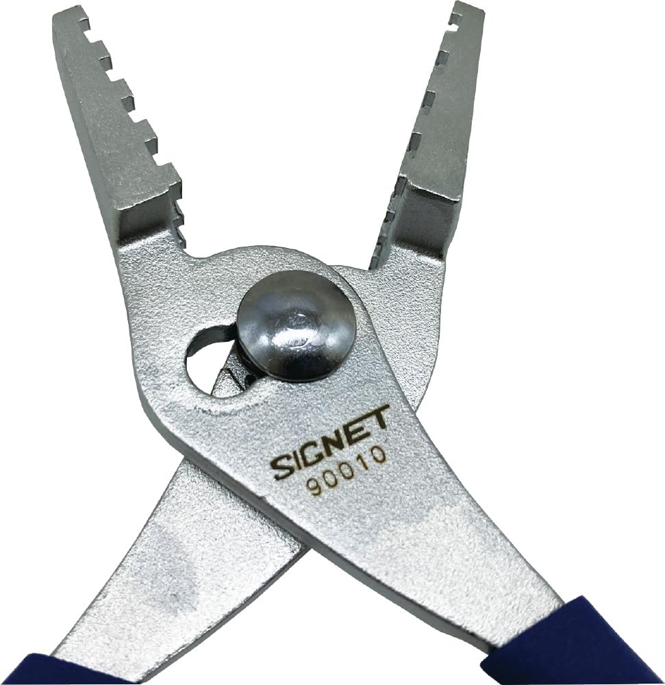 SIGNET Hose Clip Maximum Opening Width Total Length 90010 Pliers, 90mm, 200mm,