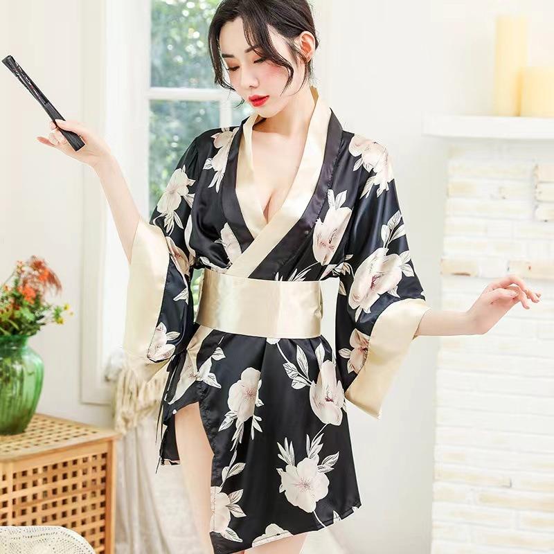 

Сексуальное нижнее белье кимоно Сакура игра соблазнения униформа костюм для косплея женский халат костюм average size [wearable weight: within 75kg]