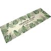 Arie Green Kitchen 45 X 220 Monstera Design Mat, Cm, Stain-Resistant, Easy-Cleaning PVC,