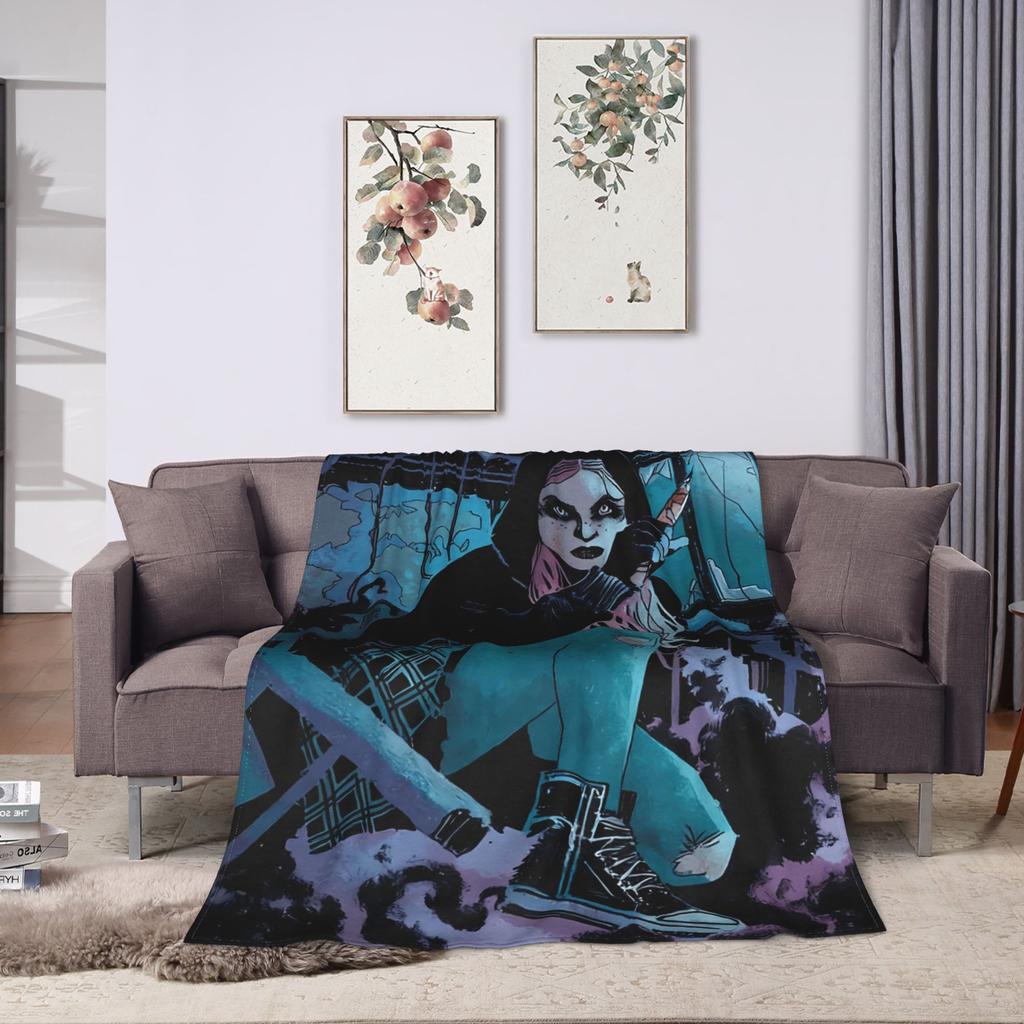 Dead by Daylights Art Blanket Quality Soft  Bedding Throws Winter Boy Girl Couch Bed Novelty Bedspread