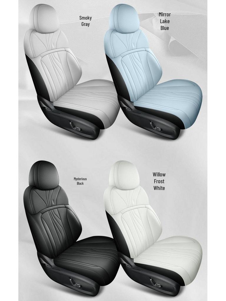 Galaxy E8 Full Leather Universal Car Seat Cushion - Four Seasons Model