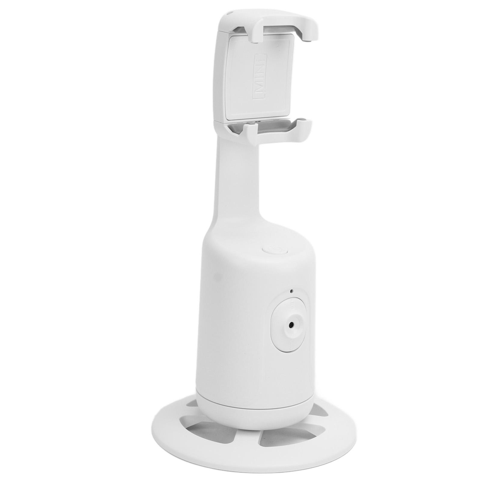 

Держатель для телефона с функцией автоматического отслеживания лица, вращающийся на 360 градусов, с пультом дистанционного управления Bluetooth