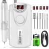 New 35000RPM Nail Drill Machine Rechargeable Manicure Professional Electric Nail Drills Low Noise Motor Polishe Sander for Nails