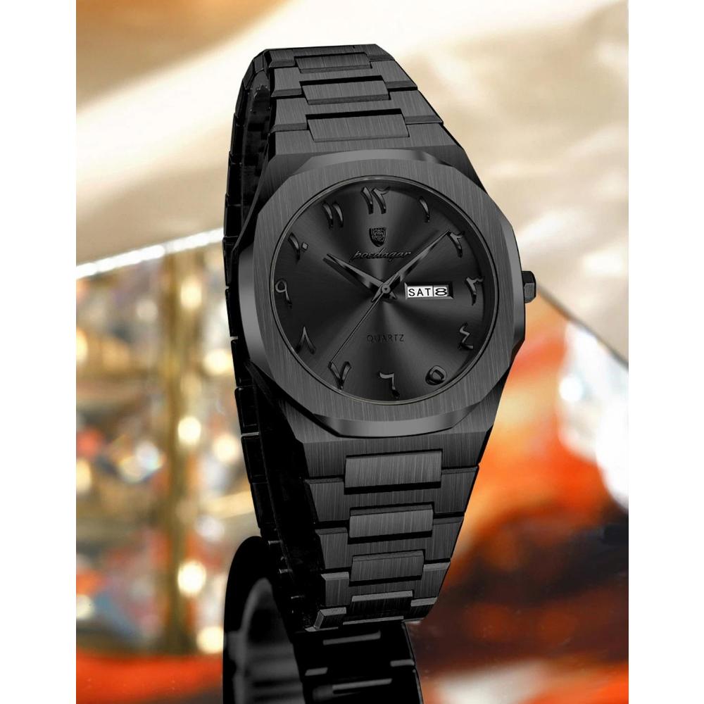POEDAGAR Fashion Woman Watch Waterproof Week Date Quartz Women's Watches Stainless Steel Luxury Elegant Ladies Watch
