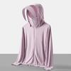 1011 New Summer Sunscreen Clothing Women's Skin Clothing UPF10 + Ice Silk Couple Casual Sports UV Protection Jacket
