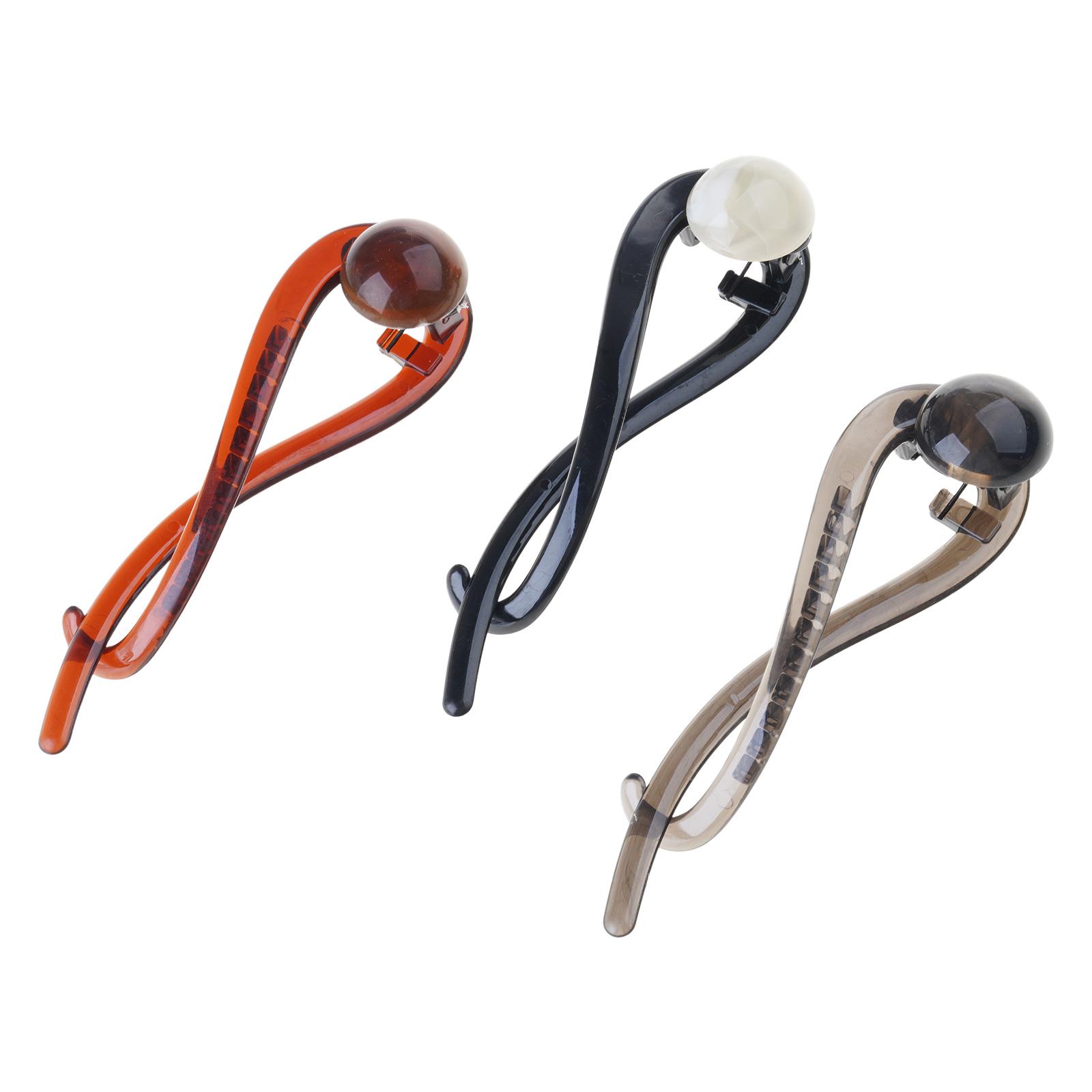 

Hair Claw Clip Banana Clip Theme Hair Claw Clamp Elegant Slim Hair Holder Barrettes Strong Hold Hairpin for Girls