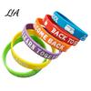 Colorful Wristbands for Student Souvenirs 6 Pcs Welcome Back To School Bracelets, First Day of Silicone Students, Prize Accessories, Stuffers Fillers