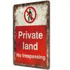 Metal Sign Wall Art 20x30 cm Home Decor Vintage Tin Plate Painting