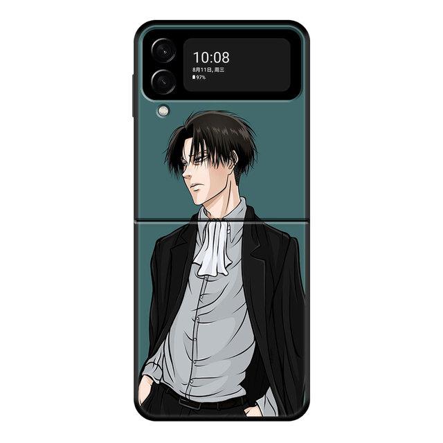 Hard Pc Shingeki No Kyojin Attack On Titan Phone Case For Samsung Flip Zflip Z Flip3 5g Zflip3 Fundas