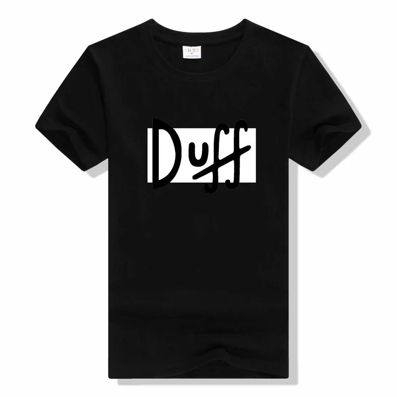 DUFF T-shirt Tops Tees Fitness Hip Hop T shirts fashion casual summer Round neck Short sleeved tshirt