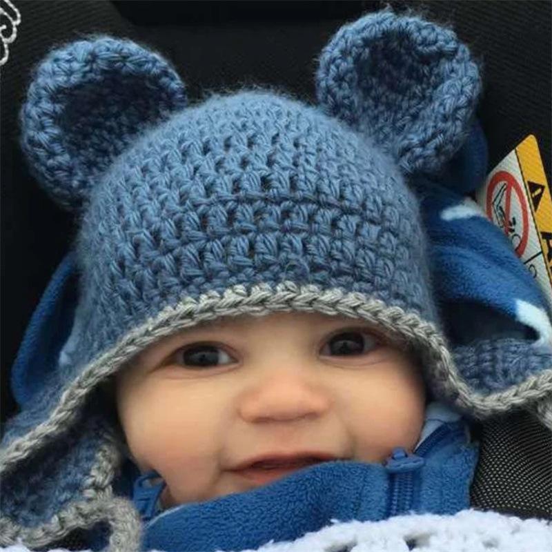 New Handmade Crocheted Cat Ear Pleated Ruffle Fisherman Hat, Fashionable and Personalized Adult Hat