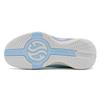 New 361° Chan 3 MOD Ice Blade Durable Breathable Mid Top Basketball Shoes Women's White Blue 582221118-3