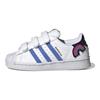 adidas Superstar Little Kid Rainbow Decal Kids Sneakers White Cloud-White Pulse-Blue GV8988