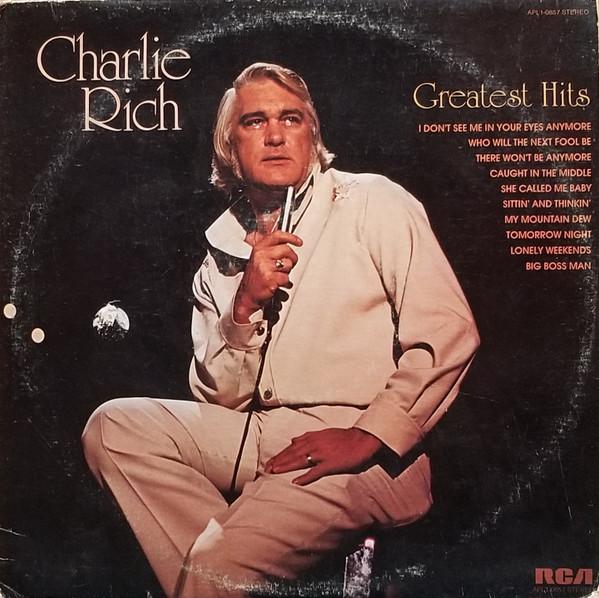 

LP Record CHARLIE RICH Greatest Hits APL10857 RCA VICTOR 1975 US Pop Used