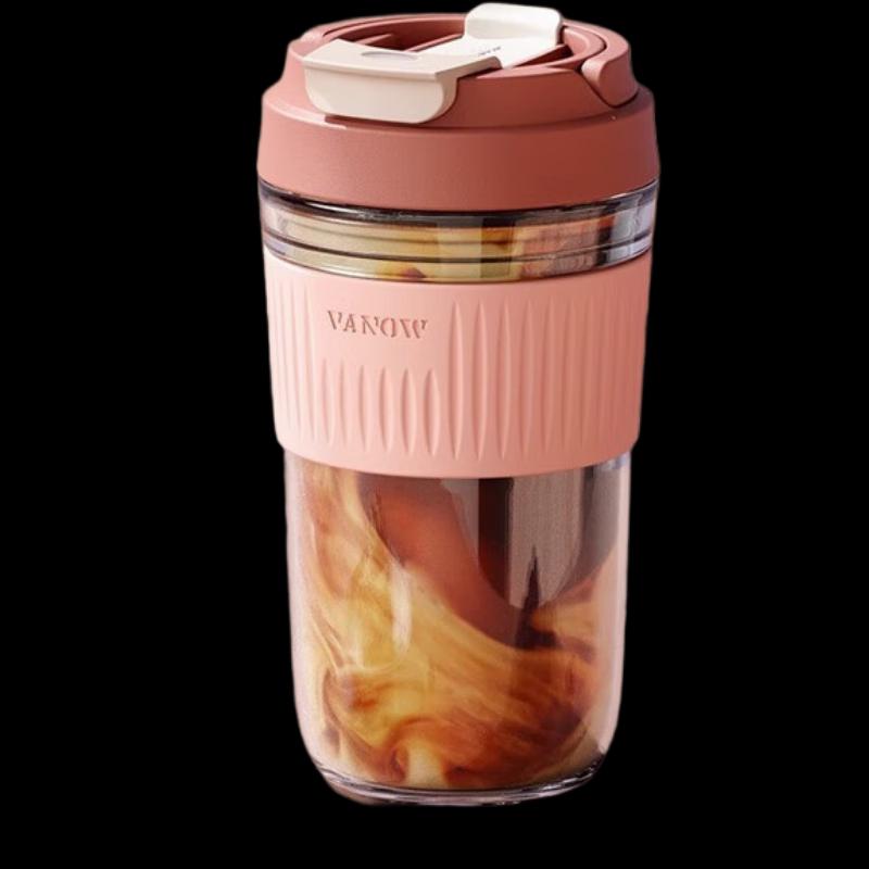 Vanow Kids Dual-Use Glass Water Bottle
