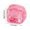 Maltose Ice Cube Stress Squeeze Toy - Polar Light Slow Rebound TPR Decompression Block