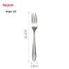 1010 Series 410 Stainless Steel Western Tableware Set – Serving Spoon & Cake Set for Restaurants & Hotels