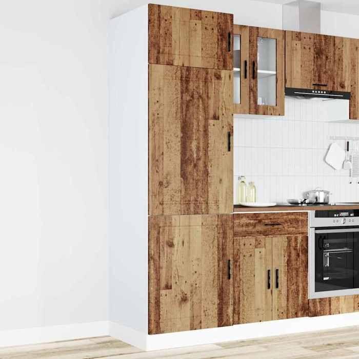 VidaXL Kitchen Cabinet Porto Old Wood Engineered Wood 854115