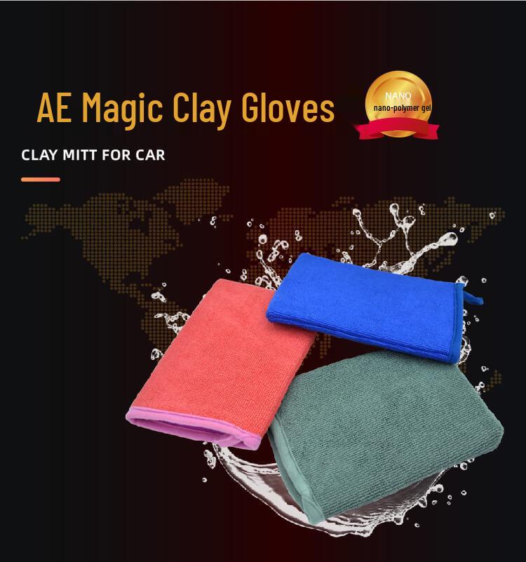 Car Wash Clay Mitt - Detailing Tool & Iron Remover