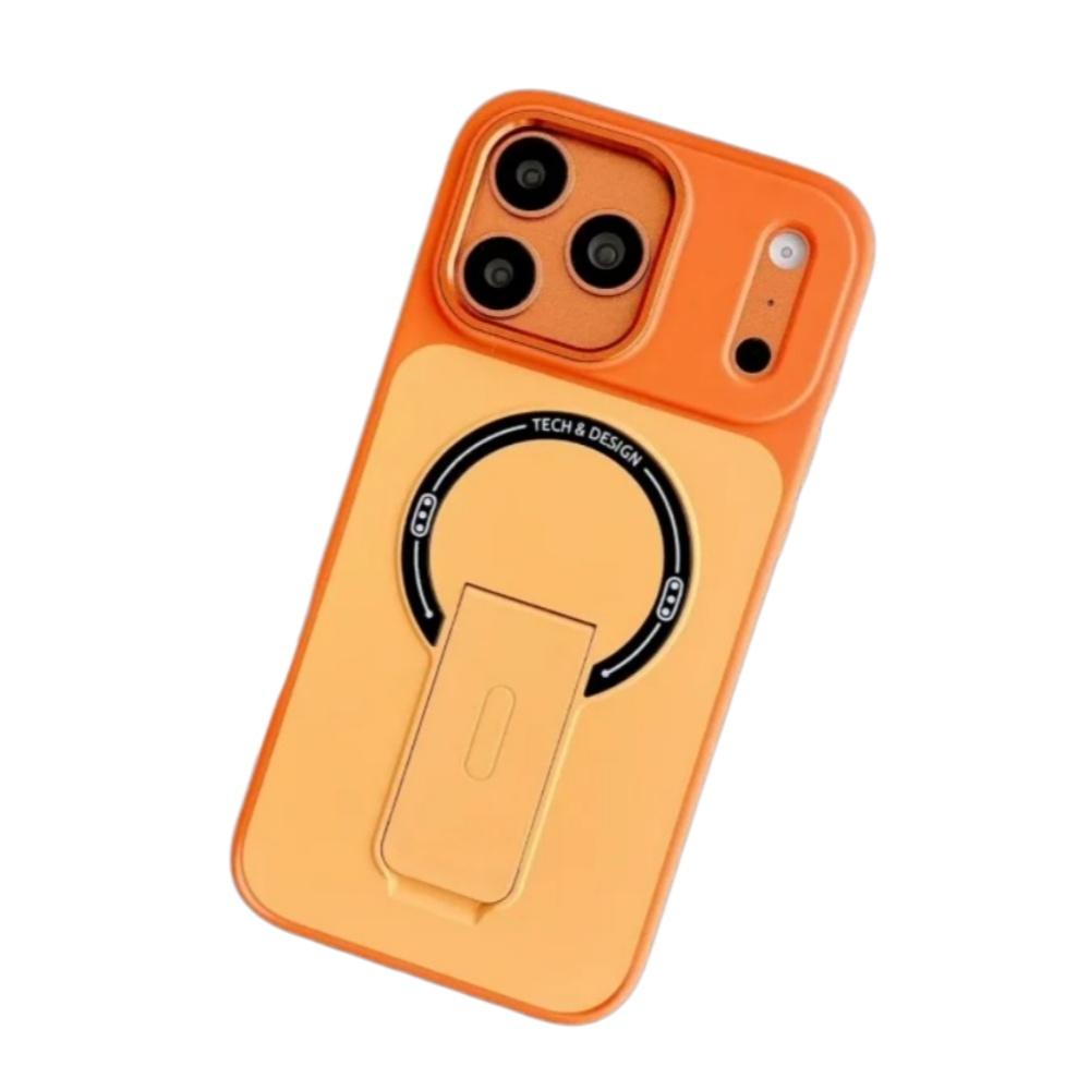 Armor Foldable Kickstand Case For iPhone 17 Air 16 15 14 Plus 13 Pro Max Heavy Duty For Magsafe Magnetic Wireless Charging Cover