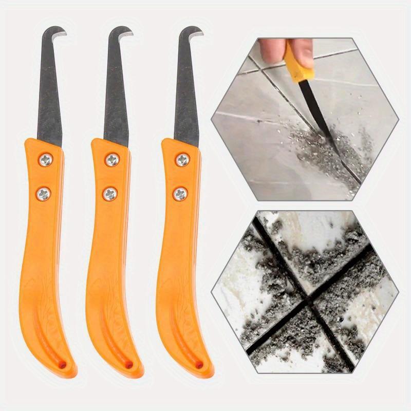 Professional Tile Gap Repair Tool Cleaning and Removal Grout Hand Tools Notcher Collator Tile Gap Repair Tool Hook Knife