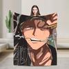 One Roronoa Zoro P-Pieces Blankets  Picnic Flannel Throw Blanket For Living Room Warm Custom DIY Quality Bedspread