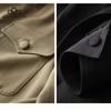 Casual Long Sleeve Jacket Women Fall New Korean Version Suit Jacket Versatile Jacket Loose Cropped Trench Coat