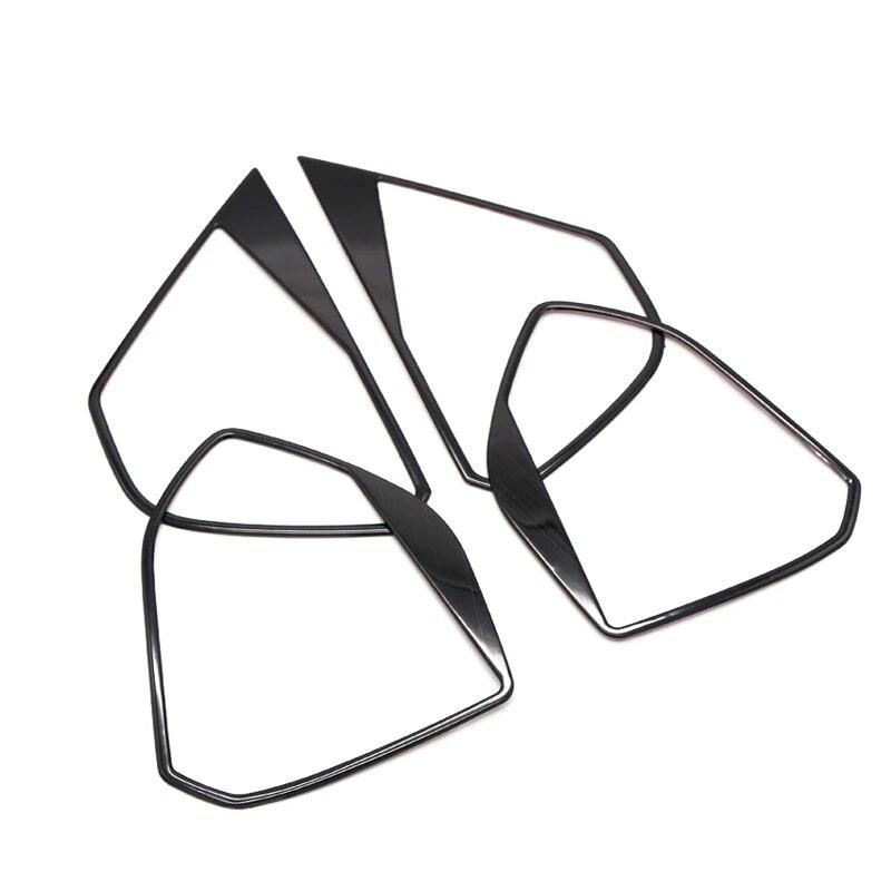 Car Accessories for Peugeot 3008 5008 GT 2017-2022 Stainless Steel Interior Door Speaker Cover Trim 4pcs