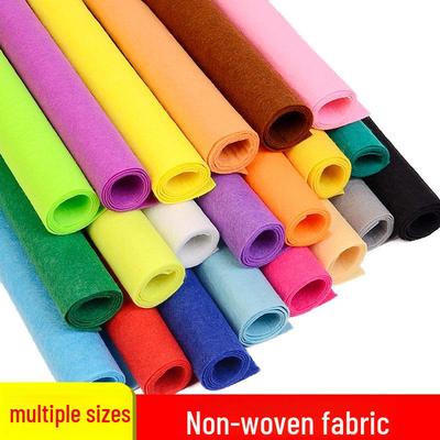 Children's Handmade Stickers: Multi-Spec 40-Color Non-Woven Felt Fabrics