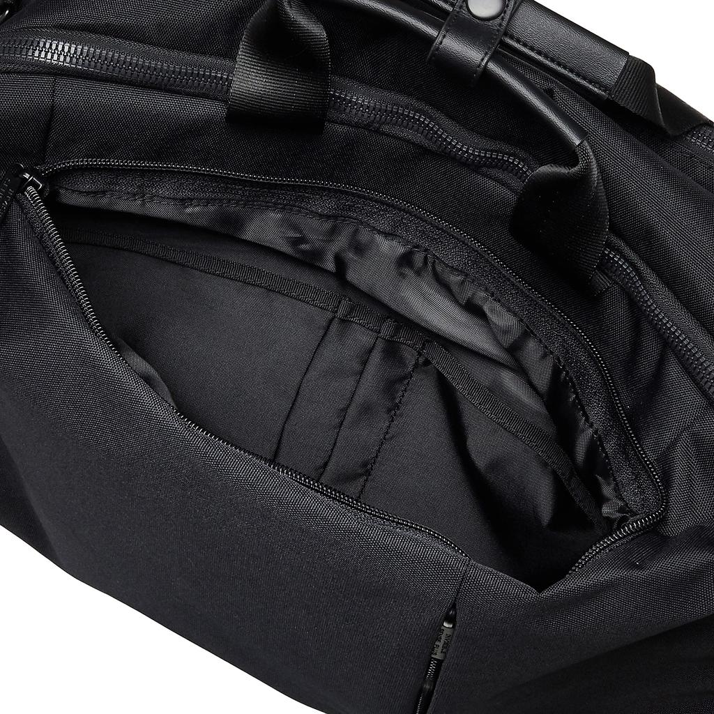 IS+ Business Tasche, Cordura Polyester [Sobat], Leichtgewicht, Großes Fassungsvermögen, Multifunktional, Wasserabweisend, 3-Wege Business Tasche, Schwarz