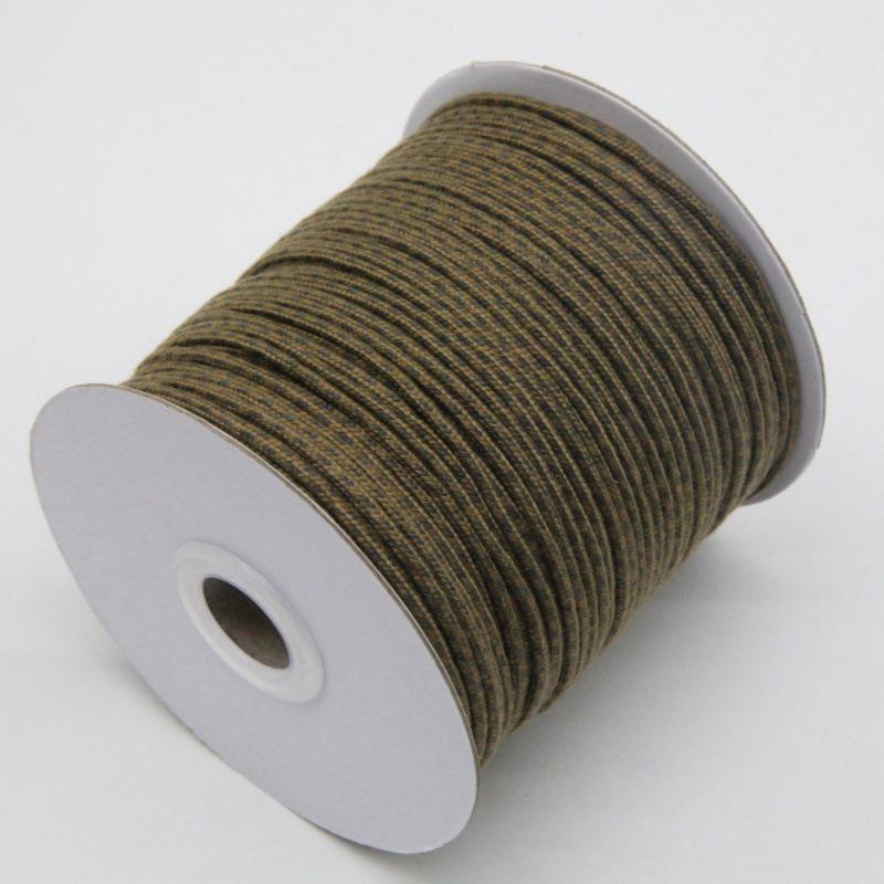 Large Roll Braided Core-Spun Cotton Cord for Hand-Woven Wenwan and Star Moon Vajra Bracelets