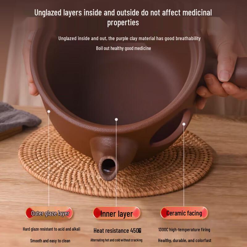 Ningzhao Traditional Ceramic Medicine Decocting Pot