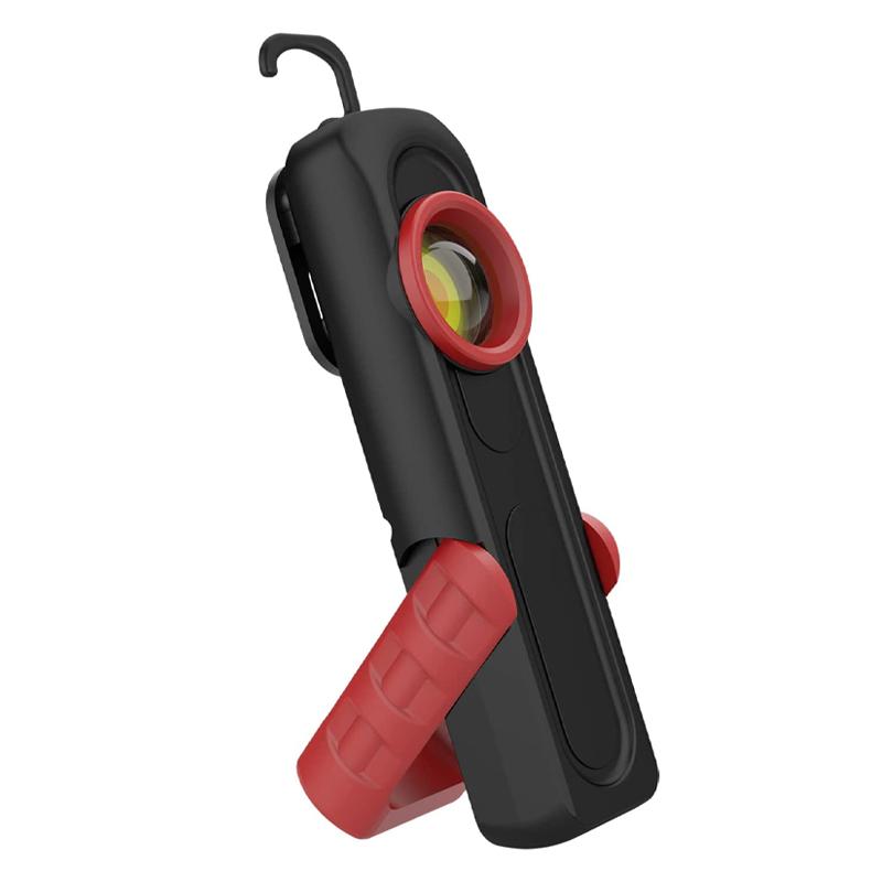 Rechargeable LED Work Light Portable LED Torch Inspection Lamp Camping Light with Magnetic Clip for Auto Repair Working Lights